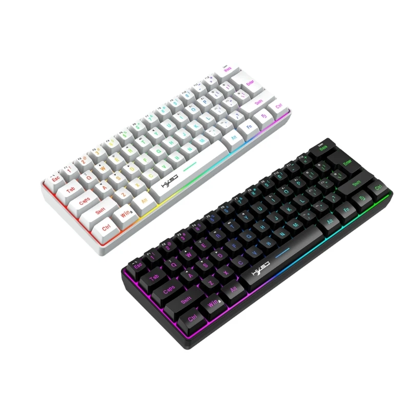 

L500 61-клавишная мембранная клавиатура для ПК, ноутбука, планшета, аккумуляторная батарея мАч U4LD