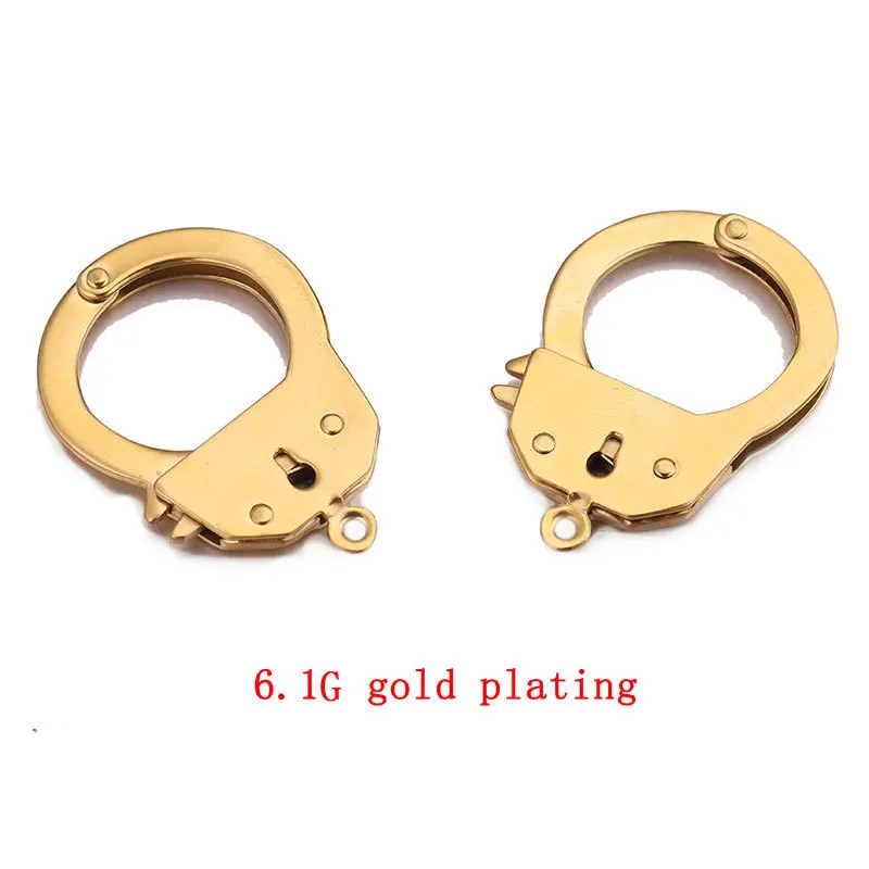 Chic Customizable Hypoallergenic Durable Affordable Versatile 18K Gold Plated Stainless Steel Charm Accessories DIY Jewelry 5