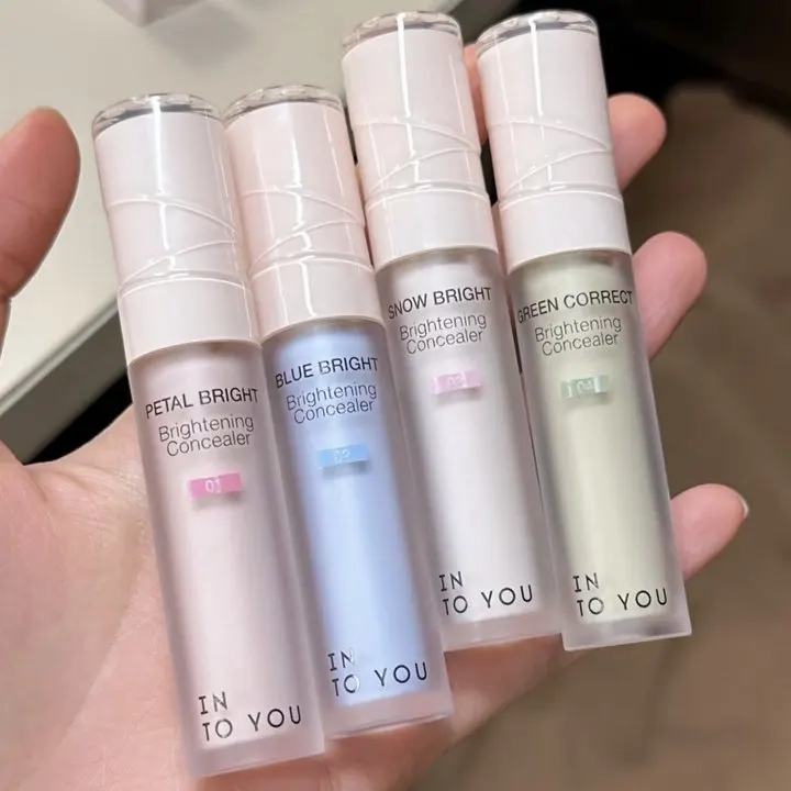 INTOYOU concealer brightening liquid cheek blue cheek green highlight face brightening moisturizing contouring cosmetics