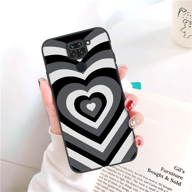 Redmi Note 9 Case For Xiaomi Redmi Note 10 Pro Case Love Heart Funda Redmi 9 9T 9A 9C Note 11 8 9 Pro Poco X3 Pro Mi 11T Cover XC14