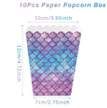 10pcs Popcorn boxes