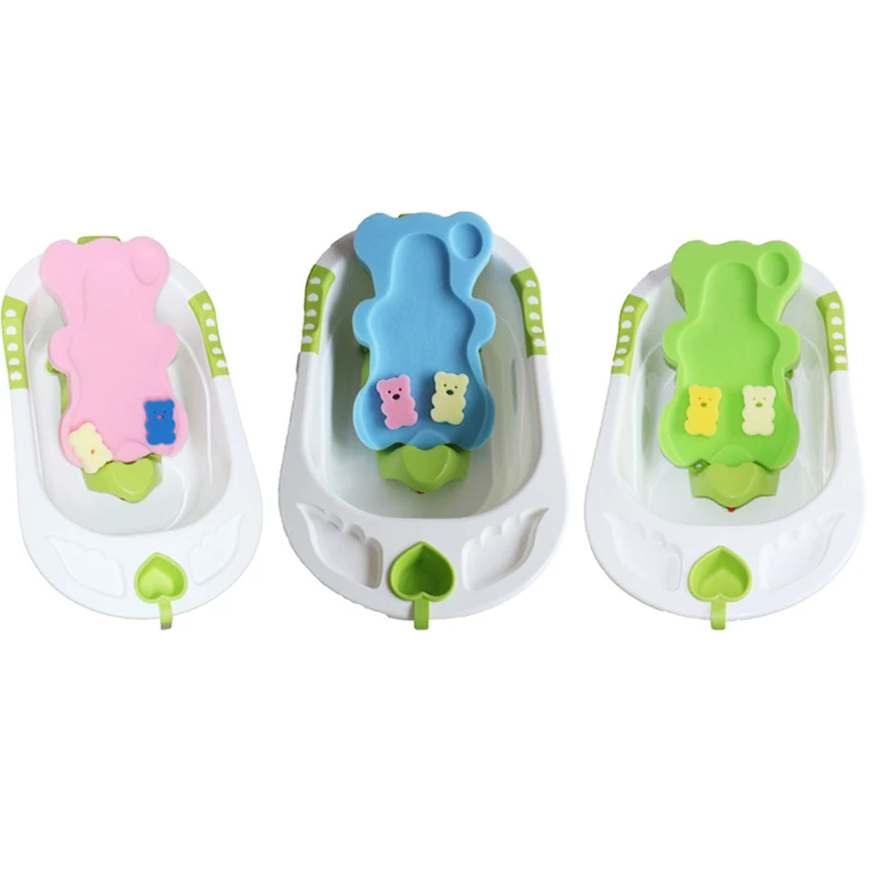Tappetino da bagno in spugna Tappetino in spugna antiscivolo Vasca da bagno antiscivolo Tappetino da bagno per neonati Seggiolino per neonati per la cura del bambino - immagine 6