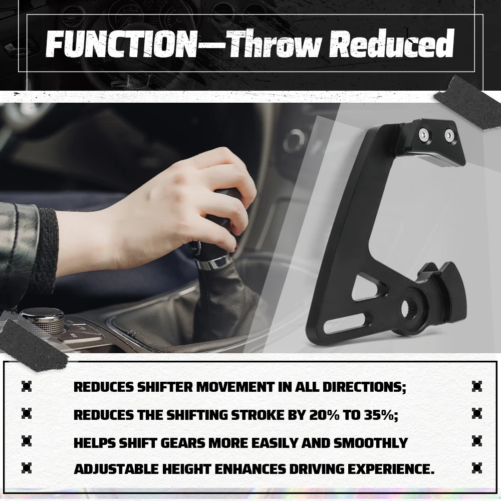 Adjustable Short Shifter Arm 6-speed Manual Kit for Audi A3 S3 8V 8P for Audi TT 8J 8N 8S VW Golf SEAT Leon Gear Shifter