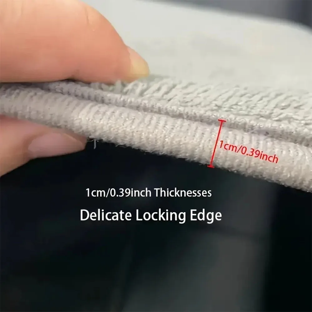 Bathroom Floor Mat Bathroom Mat Absorbent Bathroom Mat Bath Mat Anti Slip Mat Toilet Mat 3PC Bathroom Waterproof Non-slip Sponge Carpet Three-piece Set Can Wash Home Decoration