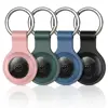 Anti-lost Keychain Holder Silicone Case for Airtag Air Tag Dog Cat Pet Collar Keys Tracker Protective Full Cover Waterproof 1