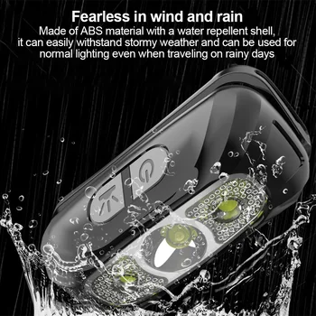 Sensor Mini Rechargeable Powerful Headlamp Fishing Lamp Camping Waterproof Head Flashlight Hunting Hiking USB LED Work Headlamp 5