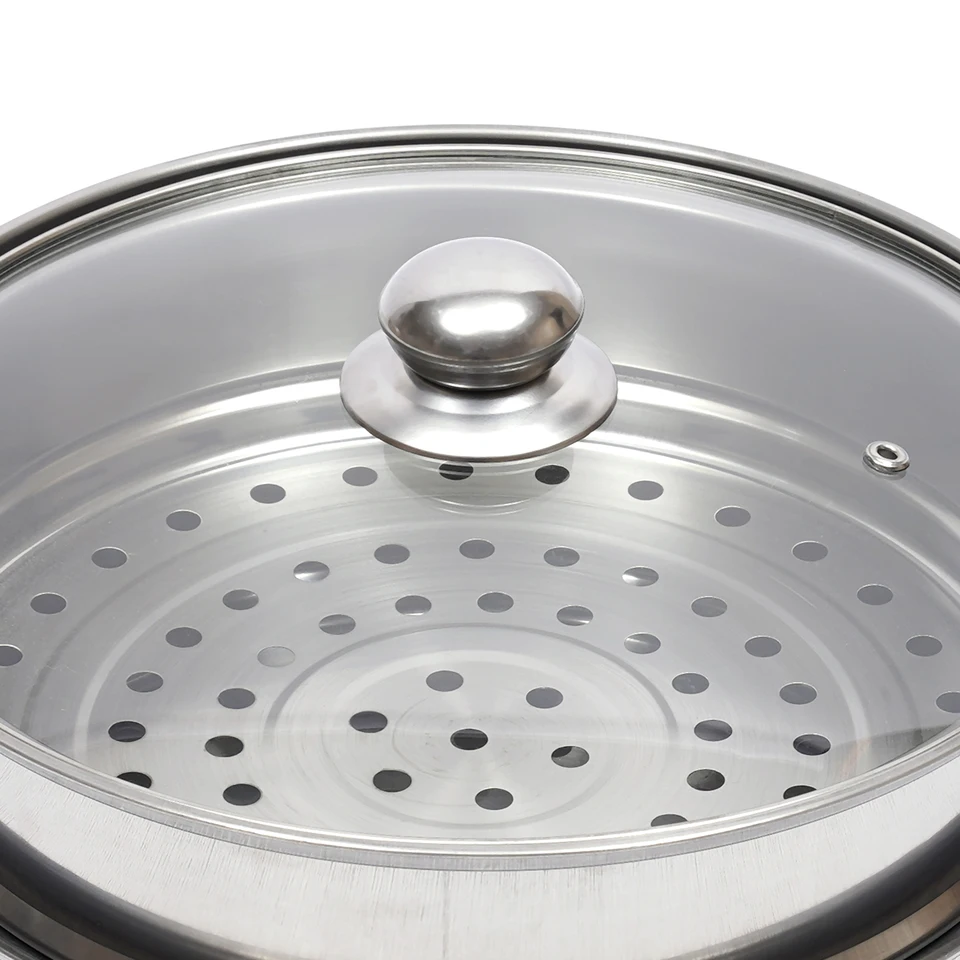 3 Tier Stainless Steel Food Steamer Pot