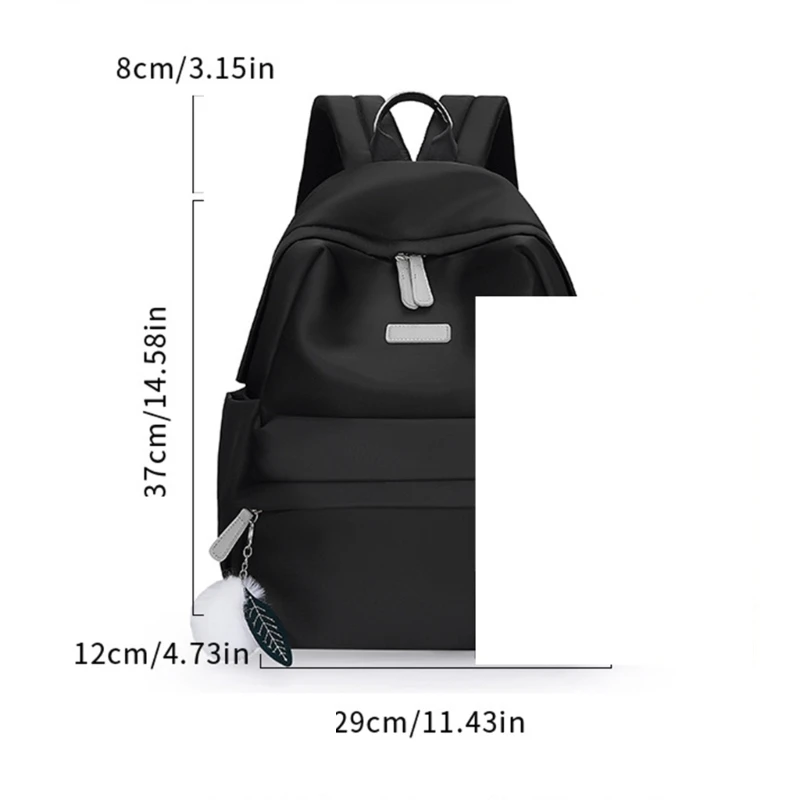 Double Strap Shoulder Bag for Student Large Capacity Back to School Backpack