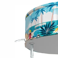 Piscine pour toute la famille, enfants, adultes, piscines à structure pour enfants, grandes piscines pour la maison, jardin extérieur, 1, 2, 3, 4, 5, 6, 7, 8 personnes 5