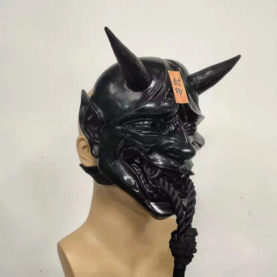 Masque De Samouraï Démon Oni Hannya Noh Kabuki Neuf Scellé