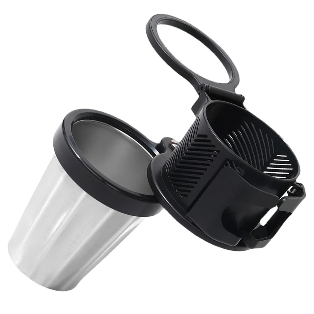 

Cup Holder Car Mobile Phones Multi-Function Water Drink Air Outlet Multi-Purpose Stainless Steel Rack Foldable