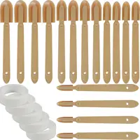 17Pcs Rubber Caulking Tool Kit Rubber Caulk Finishing Tools Grout Sealant Caulking Applicator Spatula Smoothing Tool for Window 1