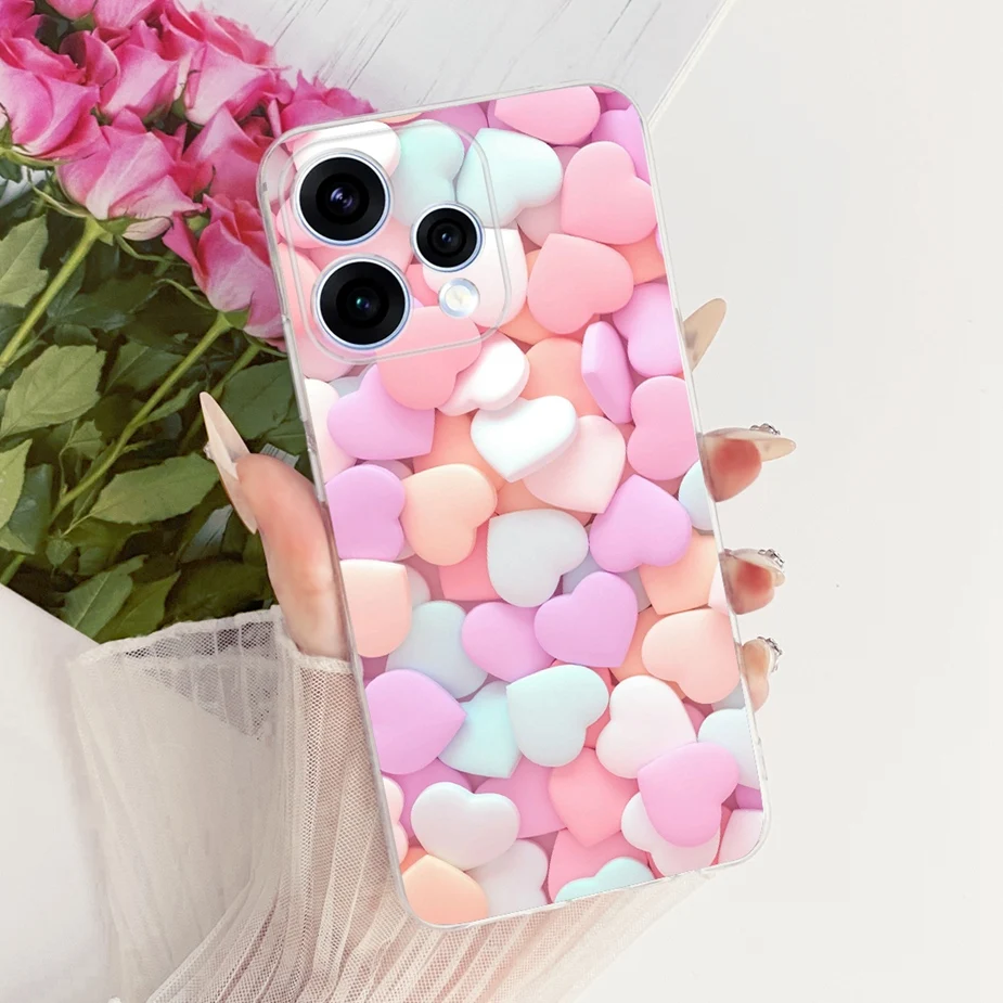 Colorful Flowers Painted Soft Slim Phone Case