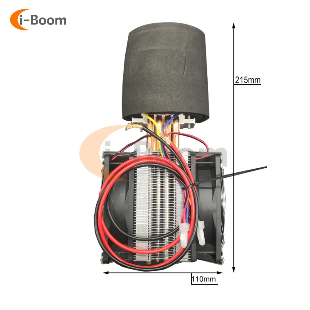 12V Mini Refrigerator Semiconductor Refrigeration Cup Desktop Ice Maker Cooler Cup Fast Cooling Noiseless DIY Module