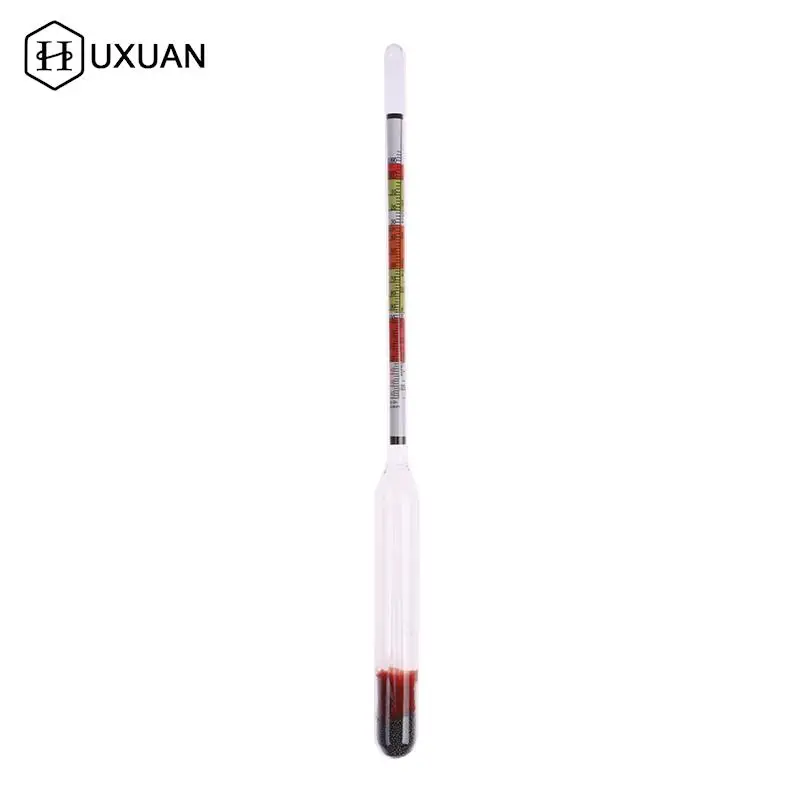 Battery Hydrometer Tester Triple Scale Hydrometer for Home Brewing Wine Beer