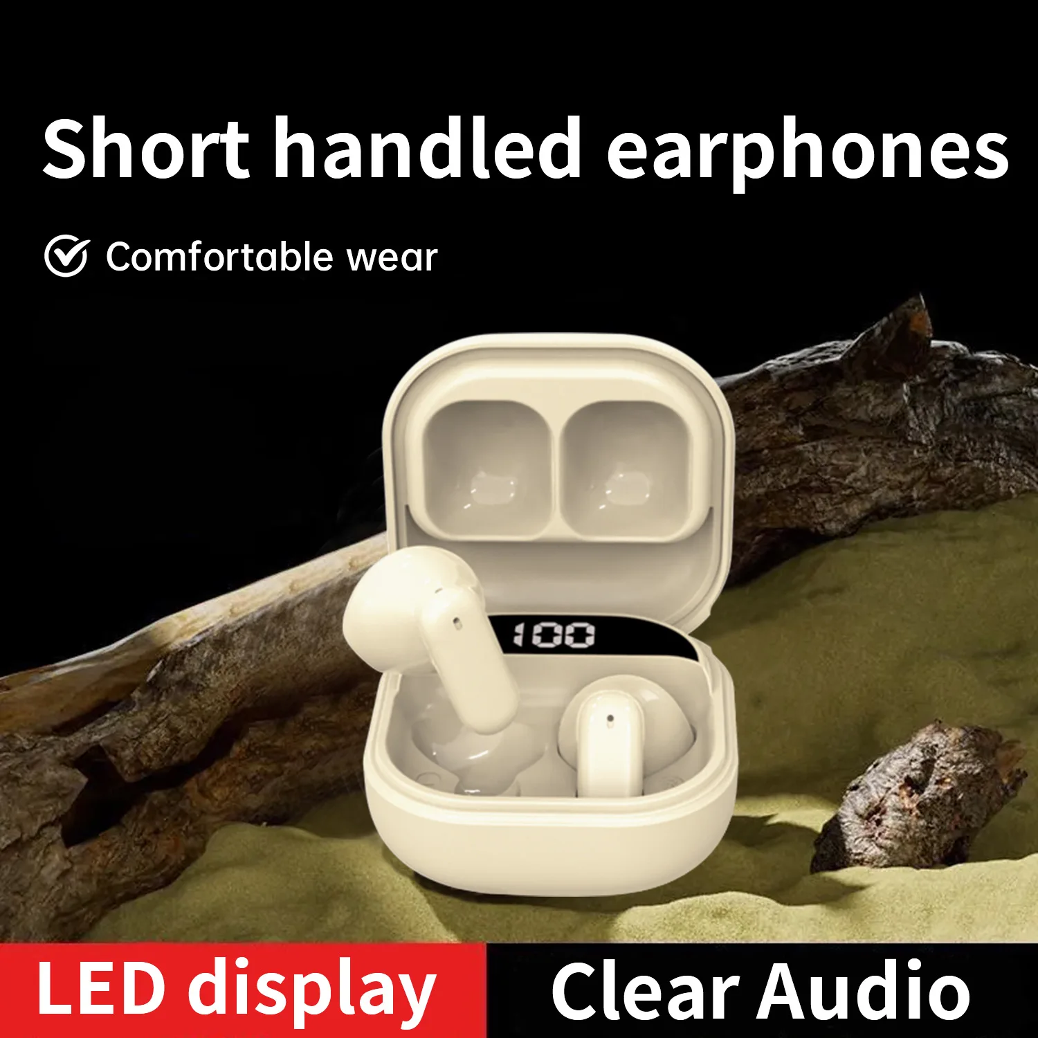 Wireless Bluetooth earphones, sports earphones, wireless in ear gaming, low latency dual-mode music earphones, new model