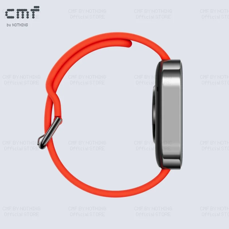 Global Version CMF by Nothing Watch Pro 1.96 AMOLED Bluetooth 5.3 BT Calls  with AI Noise Reduction GPS Smartwatch CMF watch Pro