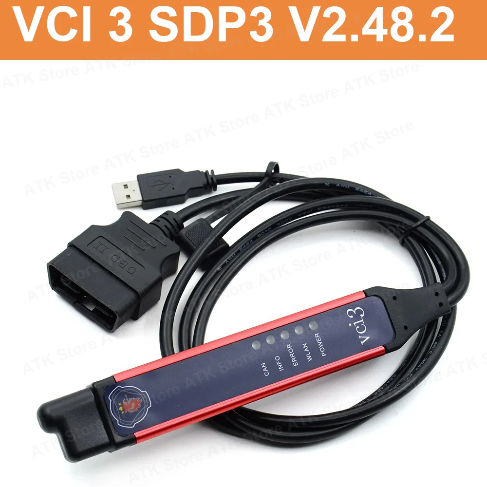 

Diagnostics Tool VCI3 V2.31 V2.48.2 Wireless Update VCI3 Scan Truck Heavy Duty for Scania VCI3 SDP3 Wireless chip Wifi Scanner