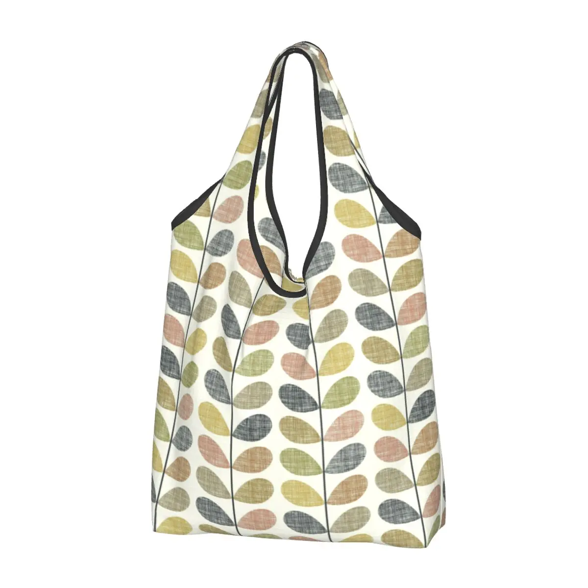 

Сумка-тоут женская для продуктов, модный саквояж на плечо с принтом «груша»