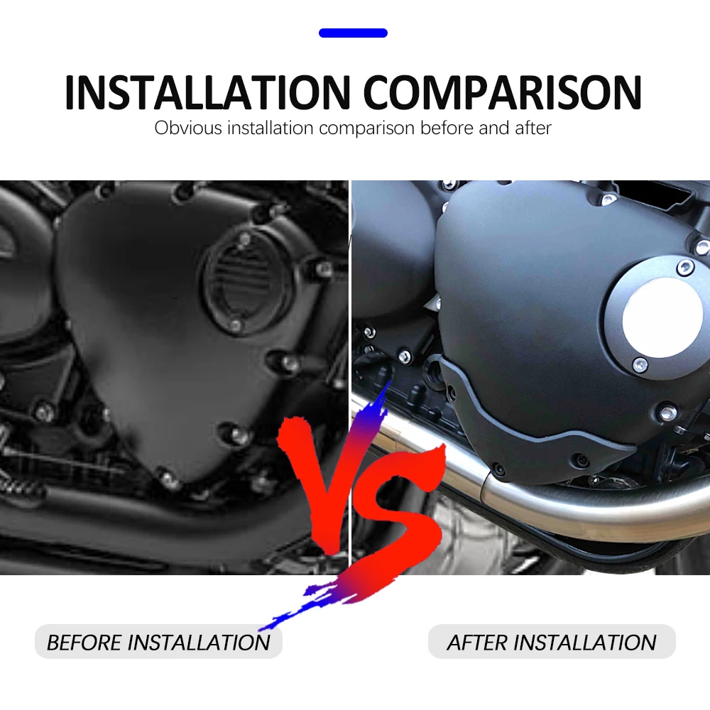 Motorcycle Engine Stator Case Cover Guard Kit For Bonneville T100 T120