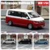 1:64 Volkswagen T6 Multivan MPV Van Miniature Model 1/64 Free Wheels Toy Car Vehicle Diecast Alloy Collection Gift For Boys Kid 1