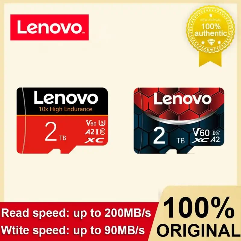 Lenovo 2Tb Sd Memory Card Sd/Tf Flash Card 1Tb 512Gb Mini Sd Card Uhs-1 Flash Memory Card 256Gb 128Gb Per Fotocamera Del Telefono Nintendo