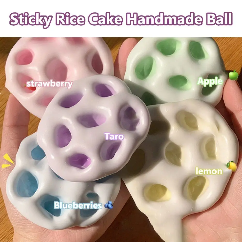 Funny Shapeable Squeeze Toy Hand Made Ball Stress Relief Fidget Toy Daifuku Super Soft Relief Relax Toys Trick Gift Kids Girl 5