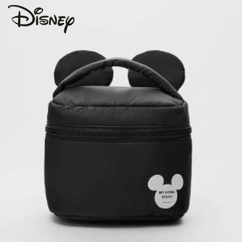 

Disney Mickey New Cosmetic Bag Fashion Portable Makeup Bag High Quality Cartoon Fashion Travel Storage Bag Large Capacity