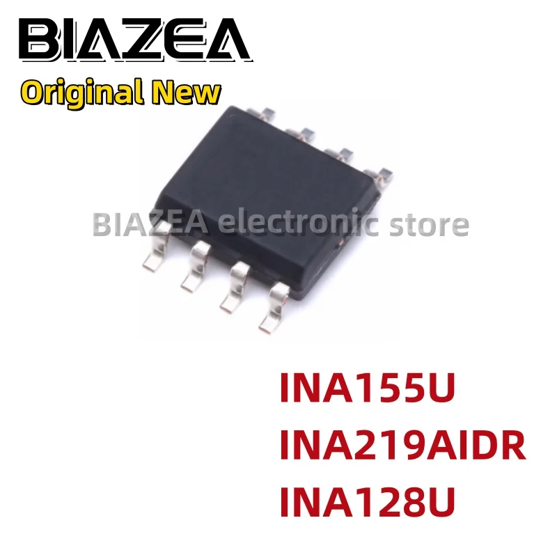

Набор микросхем усилителя приборов INA155U INA219AIDR INA128U SOP8, 1 шт.