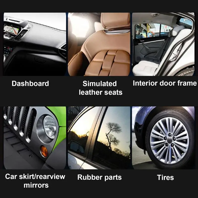 Car Interior Wax Spray Auto Interior Cleaner And Polish 10.15oz Dash Polish Spray Maintenance Repair Agent For Refurbishment