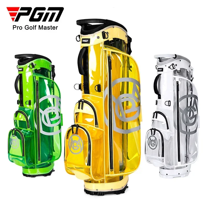 PGM Women Golf Bracket Bags Portable Club Pack Waterproof Lightweight Bright Transparent Put All Sets Clubs QB131