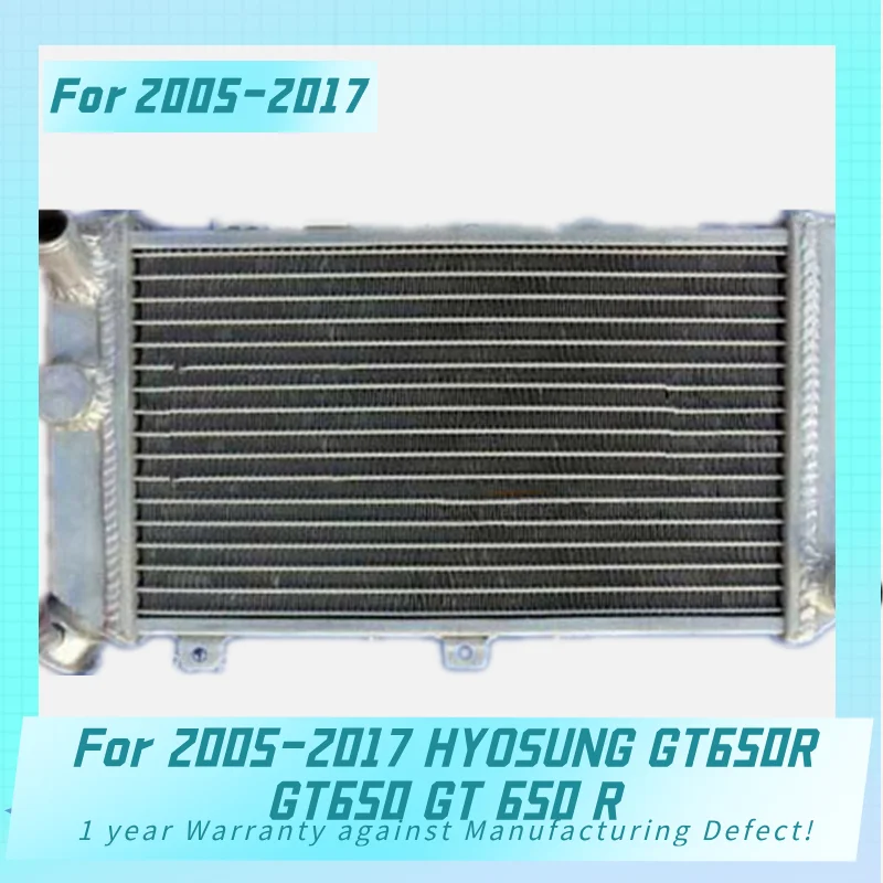 Aluminum Radiator for 2005-2012 HYOSUNG GT650R GT650 GT 650 R