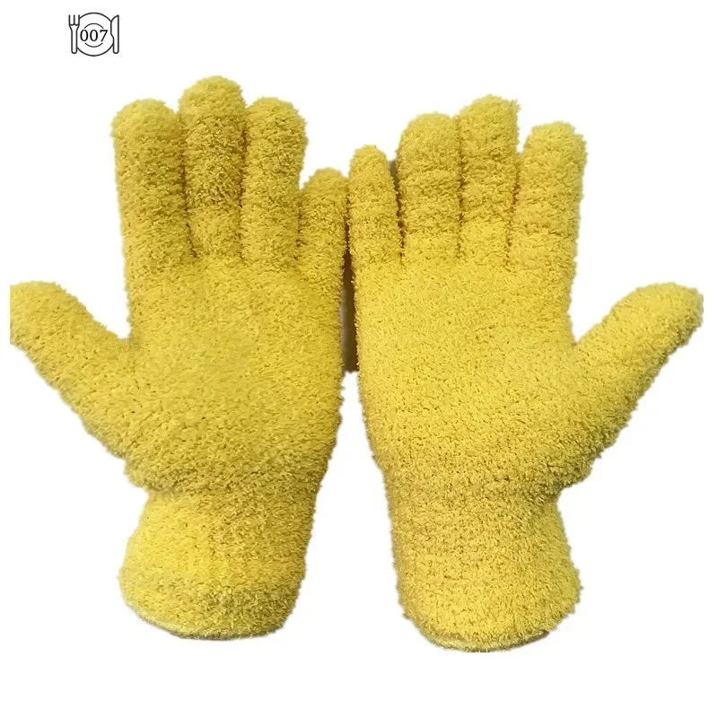 Microfiber Dusting Cleaning Glove Mitt Cars Window Dust Remover Tool Reusable Cleaning Glove 1 Pcs for Household Cleaning Tools cleaning gloves