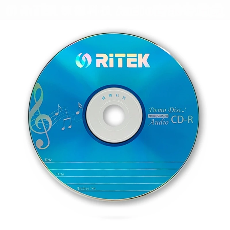 25Pcs Demo Disc Audio CD-R for Car Music CD R disks 700MB 80MIN