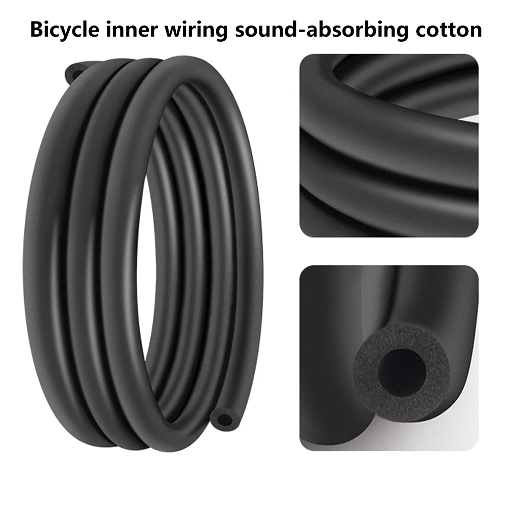Bike Frame Internal Housing Damper Bike Inner Line Sound Absorbing Tube Foam Cable MTB Bike Noise Prevention Protection Sponge