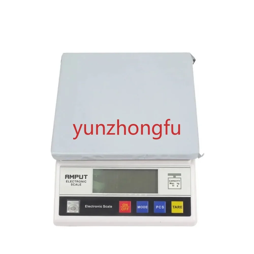 

Table Top Scale, Electronic Laboratory Balance 1pc 7.5kg x 0.1g Digital Precision Industrial Weighing Scale w Counting