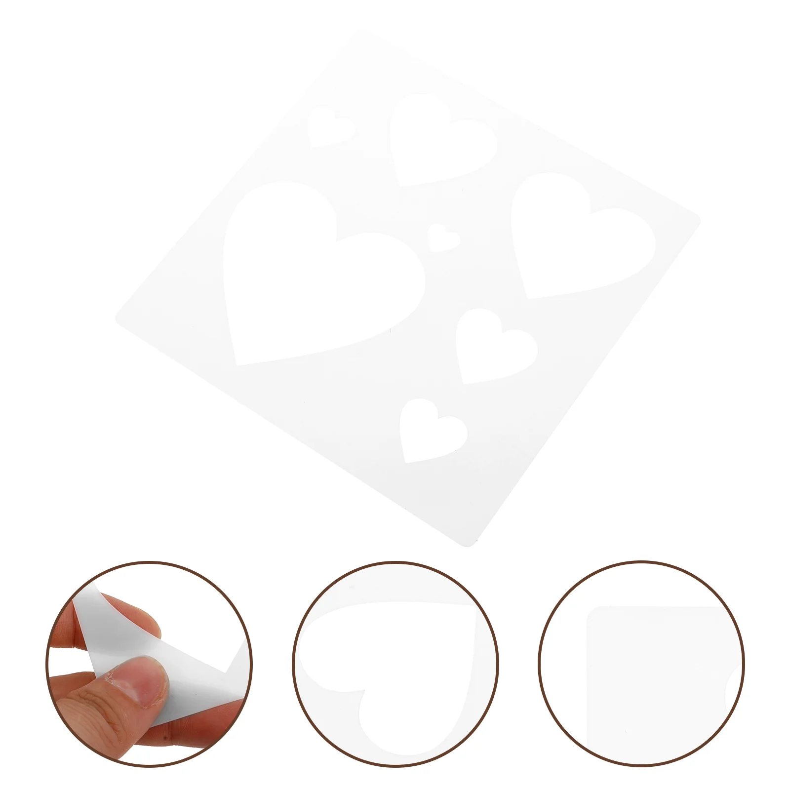 

Свадебный трафарет многоразовый трафарет в форме сердца для рисования «сделай сам» трафарет для рисования