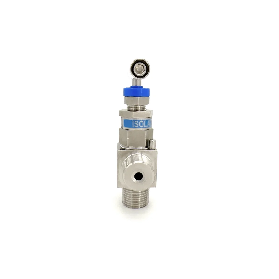Hongji Forging High-Pressure Elbow-Type Stainless Steel Needle Valve with Male Thread NPT