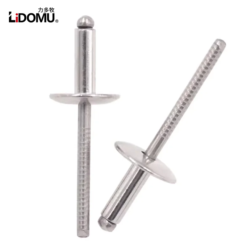 Full Stainless Steel Flange Dome Head Blind Rivets 30/50Pcs rivets and fasteners,rivets and screws