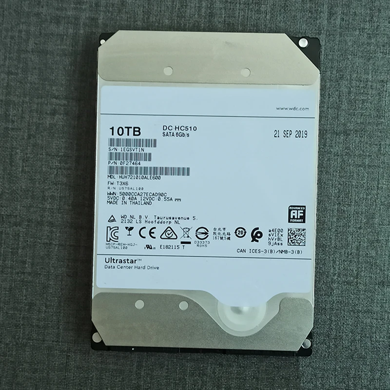 Per Wd Hc510 Muslim10 T 256M Nas Sata 6Gb 7.2K Enterprise Hard Disk