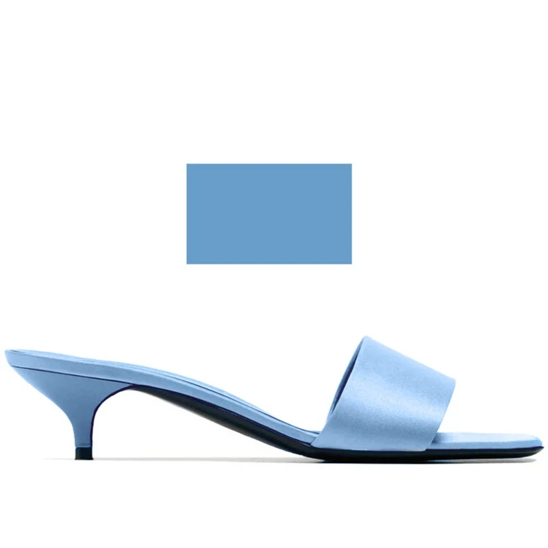 

QPLYXCO Sandalias De Mujer 2022 Designer Sandals High Heels Peep Toe Slippers Party Dress Shoes for Women Plus Size 31-46 20-16A