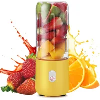 Portable Blender Cup,Mini Blender Portable,Personal Blender For Shakes And Smoothies 500ml For Making Fruit Juices And Smoothies 1