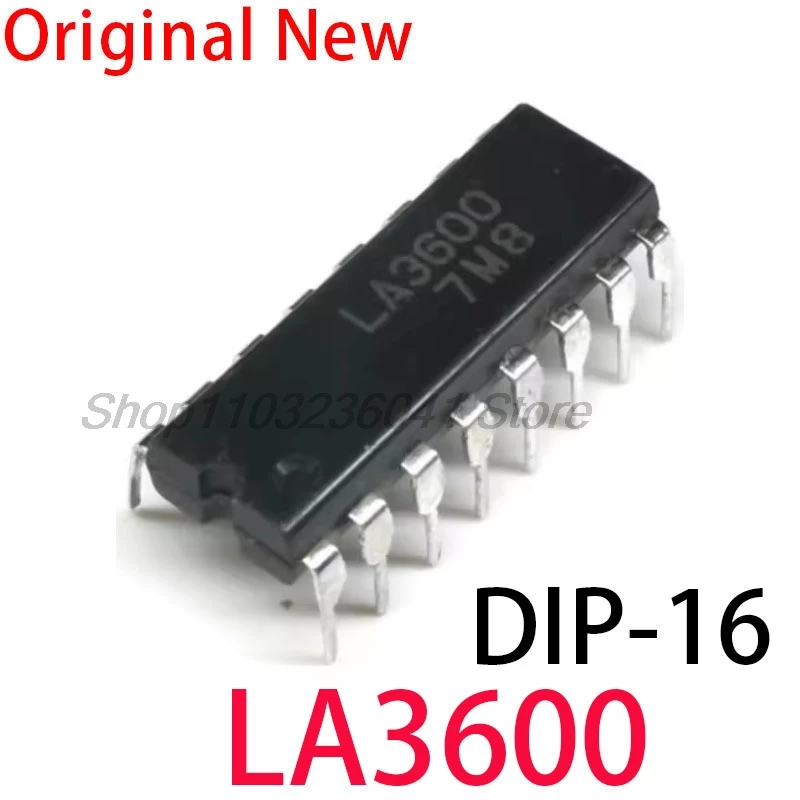 5 Stück LA3600 3600 DIP16 Grafik-Equalizer-Chip Chip auf Lager Großhandel
