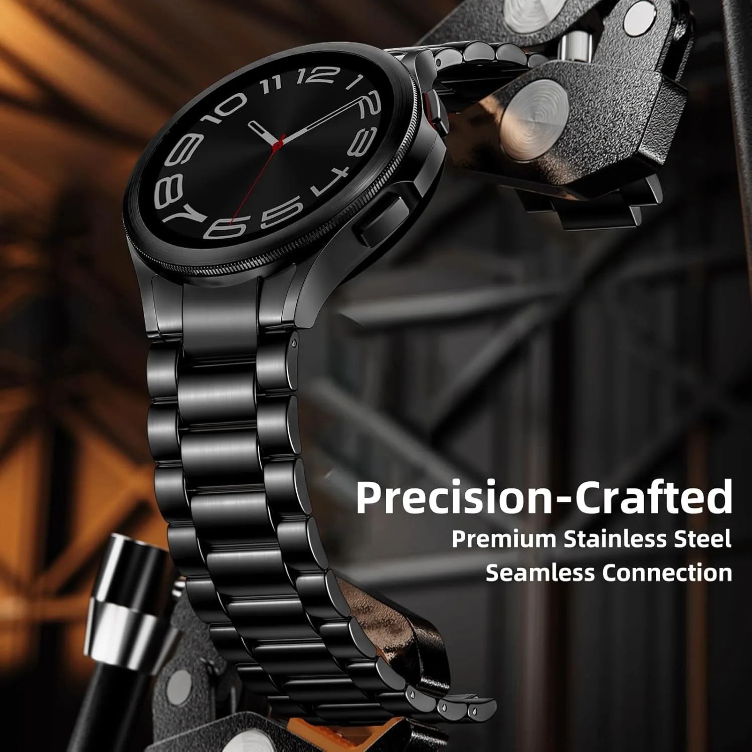 Enhanced Quick Release Stainless Steel Watch Band Strap