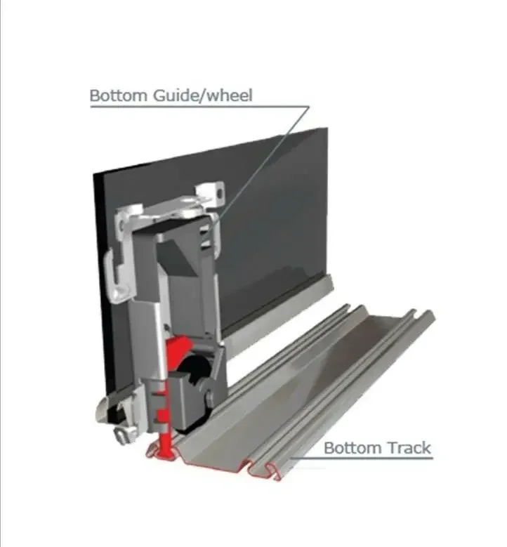 Verstelbare vloer gids voor schuifdeur muur/deur bodem gids schuur deur roller gids,Sliver 2P