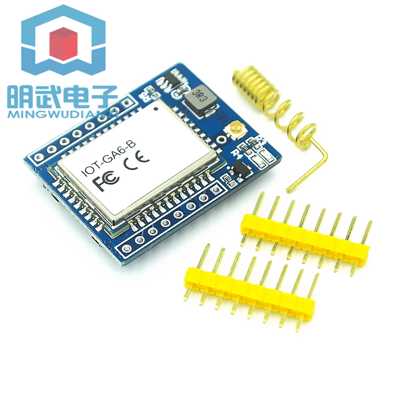 GA6-B Mini GPRS/GSM модуль A6 SMS/Голосовая плата разработки с беспроводными данными, превышающими л