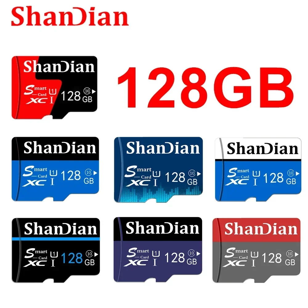 휴대폰용 미니 SD 메모리 카드, 미니 SSD V30 플래시 카드, 32GB, 64GB, 16GB, 고속 TF, 128GB, 오리지널 스마트 SD 비즈니스 선물