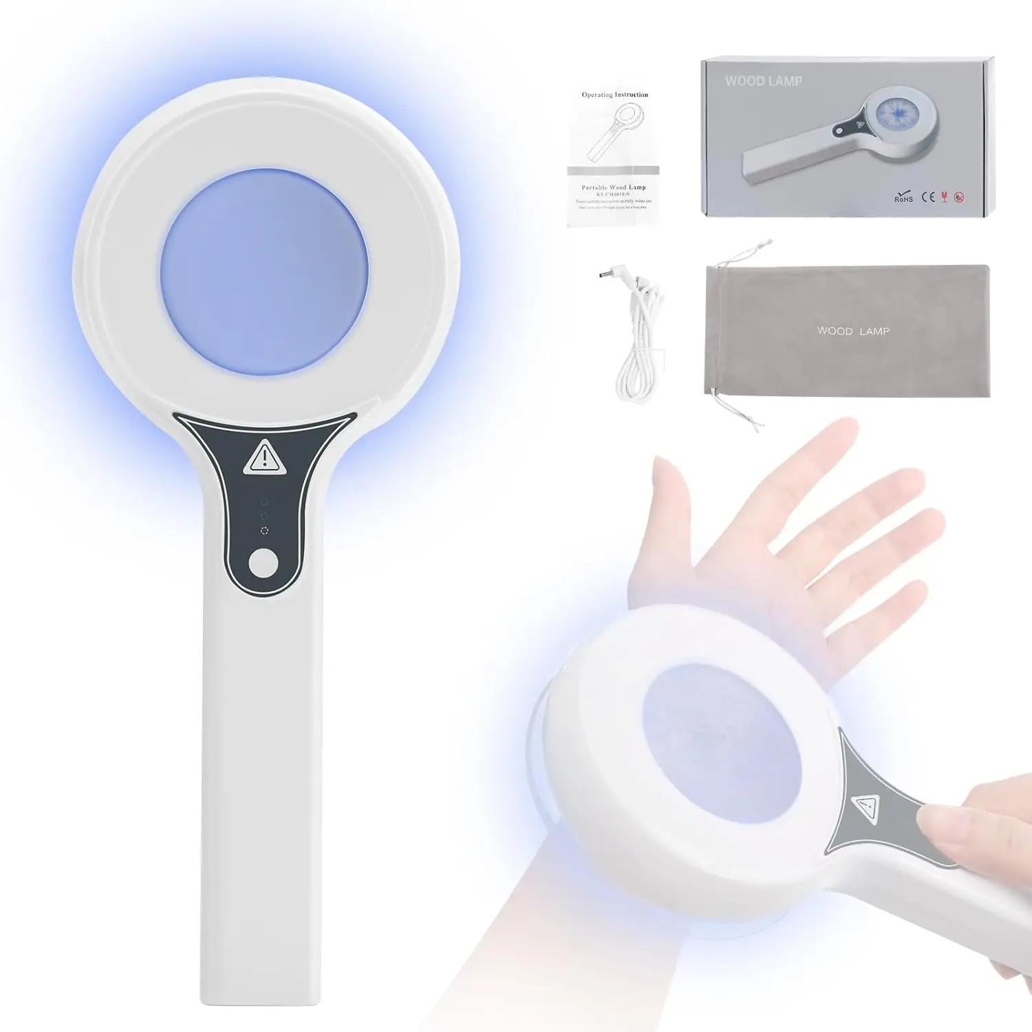 Skin Tester Wireless Skin analyzer analysis Woods Lamp Skin Analyzer Magnifying Analyzer UV Magnifying Beauty Facial Testing