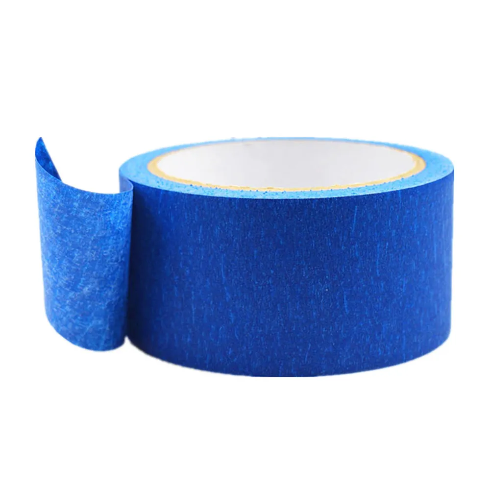 45Mm X 30M 3D 프린터용 내열성 폴리이미드 테이프, 뛰어난 접착력, 매끄러운 마감, 잔여물 없음, 넓은 블루 페인터 테이프