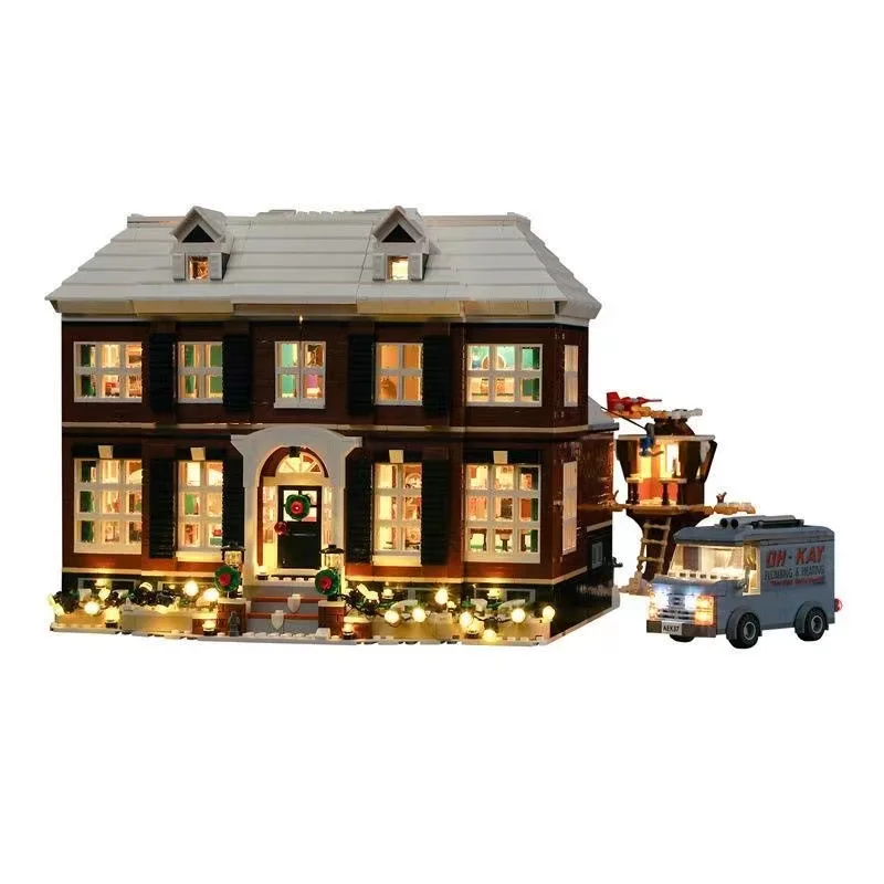 

IN Stock 3955 Pcs Home Alone Model Building Blocks Brick Education Birthday Christmas Gifts Toys Compatible 21330